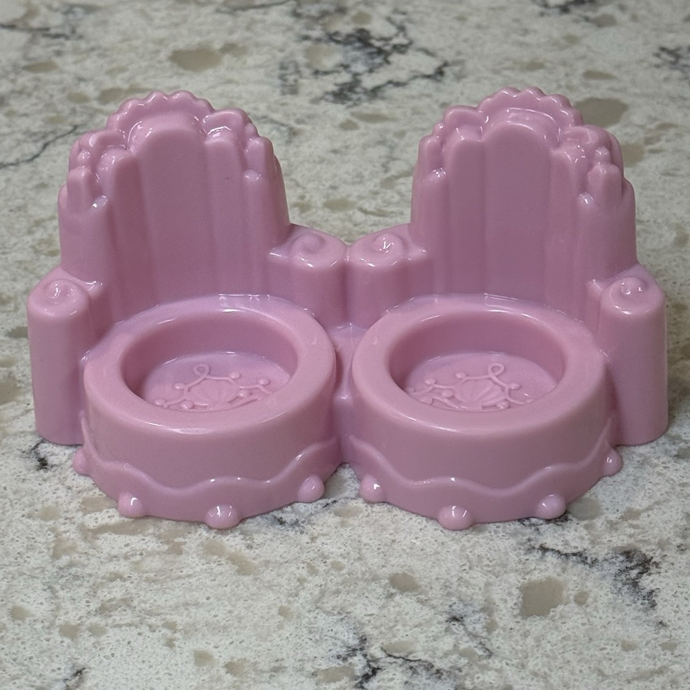 Fisher Price Little People Disney Princess Ariel Castle Double Throne Pink